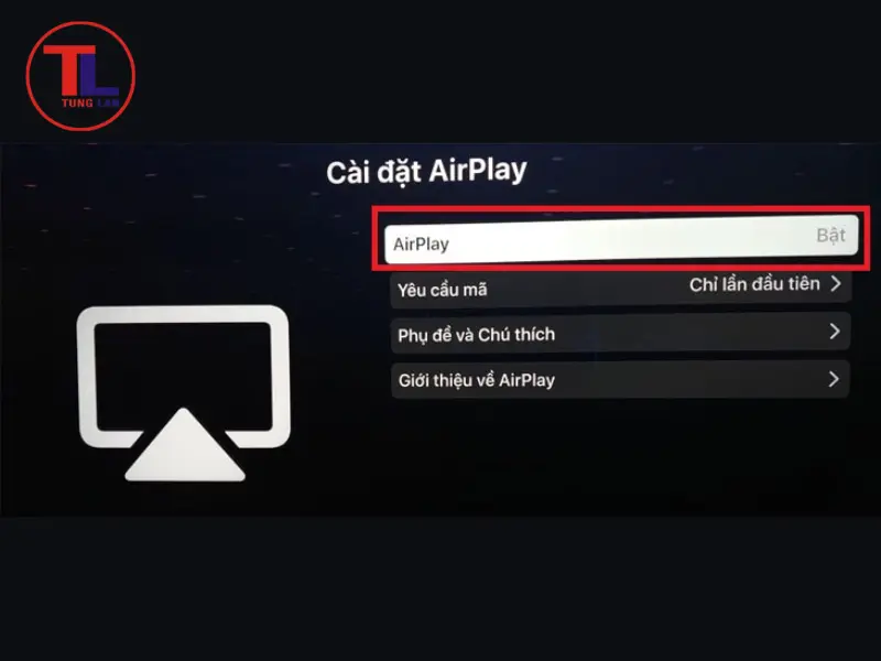 Kiểm tra hạn chế truy cập và đổi tên TV