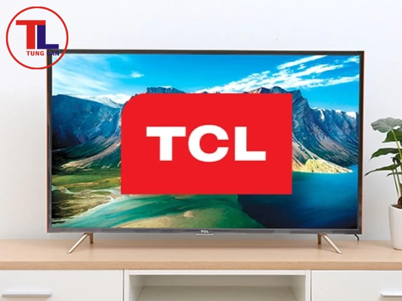tivi TCL bị treo logo