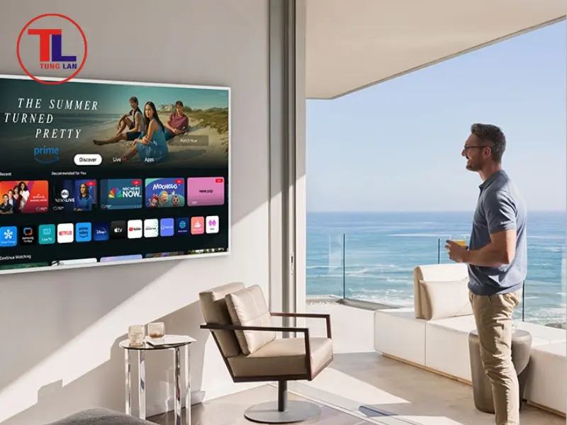cài đặt giọng nói tivi samsung