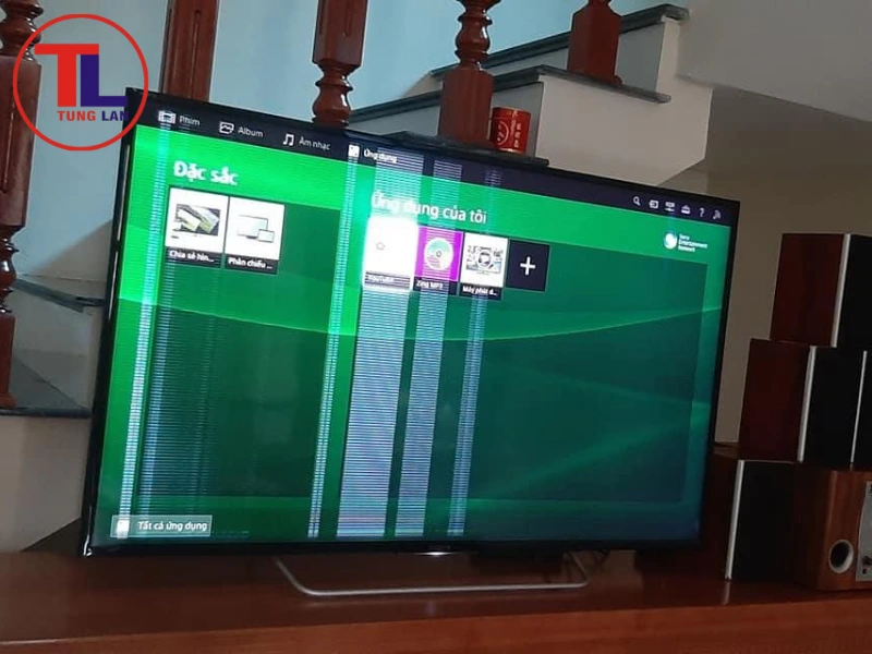 giá sửa tivi samsung bị sọc màn hình