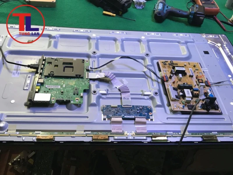 tivi samsung nháy đèn đỏ 2 lần