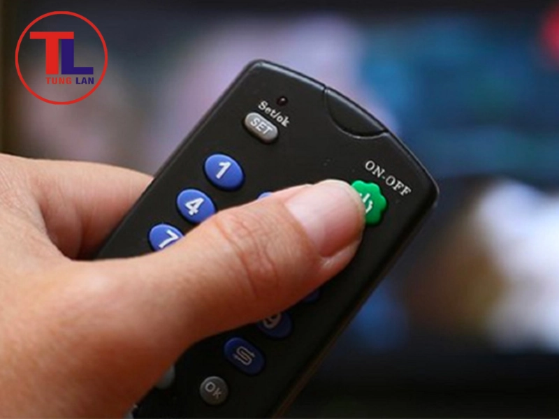 Tắt tivi khi không sử dụng