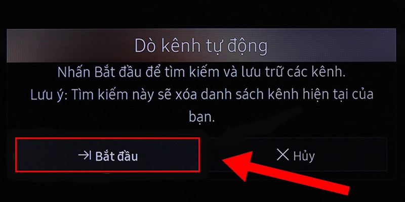 Cách Dò Kênh Tivi Samsung Nhanh & Bắt Trọn Đài