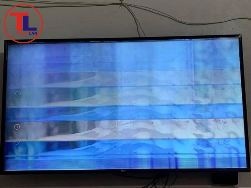 tivi toshiba bị mất màu