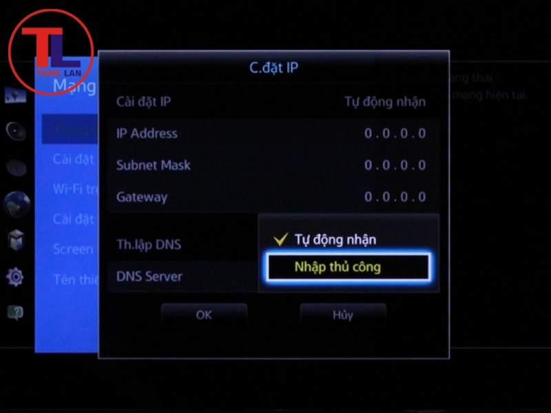 tivi samsung bị lỗi mạng