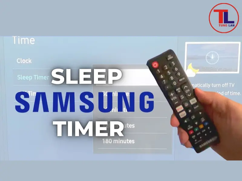 hẹn giờ tắt mở tivi samsung